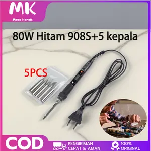 Solder Listrik 80 Watt Cepat Panas Digital LCD Screen - 908S