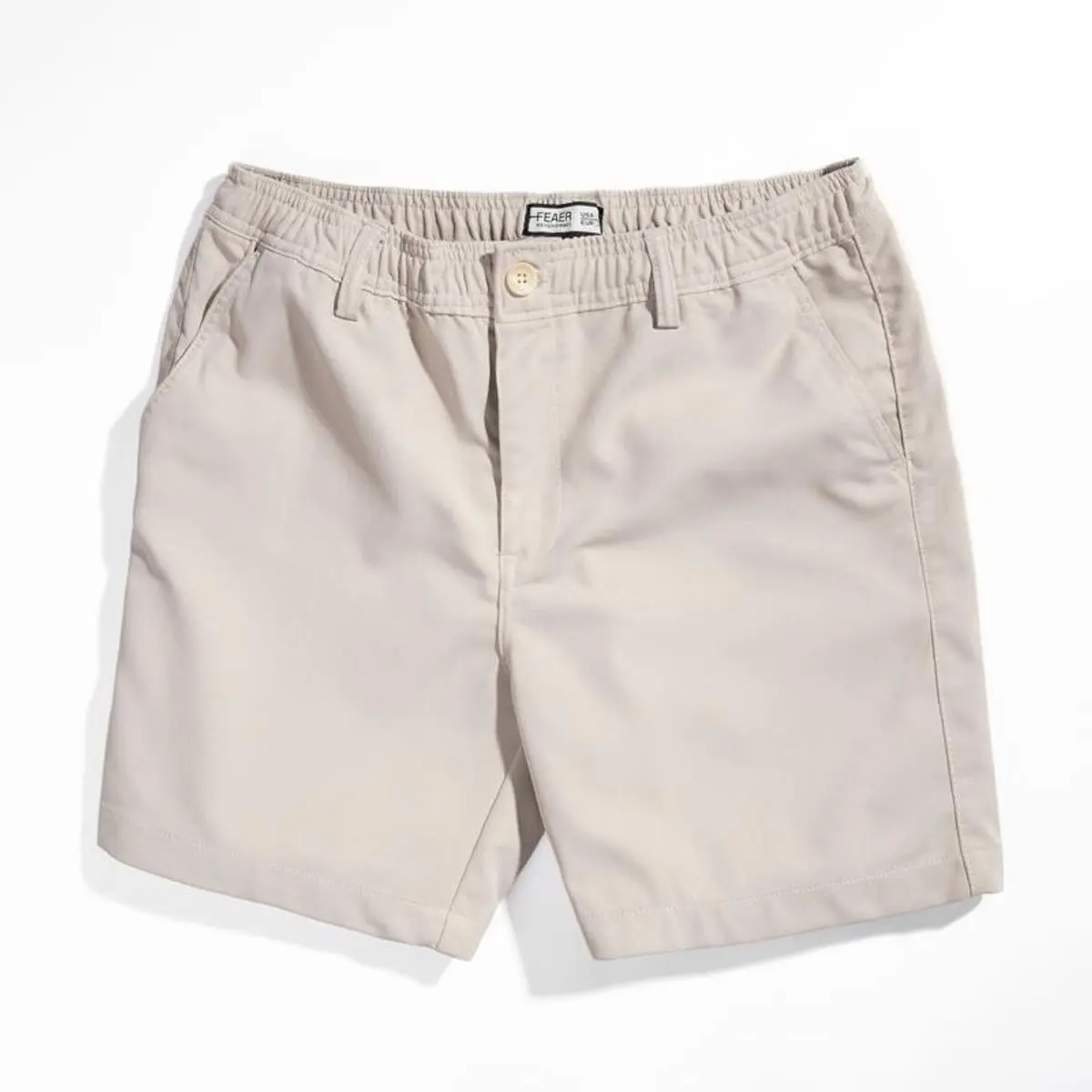 Quần Kaki Short Basic Sleek TOPMEN Lưng Chun, Co Giãn Thoải Mái, Trẻ Trung