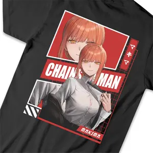 Kaos Anime Chainsawman Makima