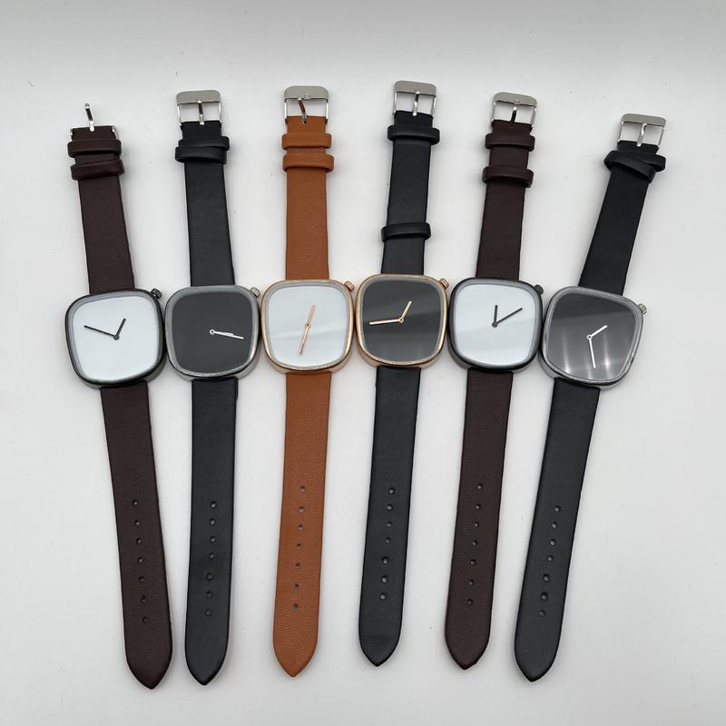 Product Introduction of New Minimalist Belt Watch Ins College Style Unisex Watch Extremely Minimalist Style 10
