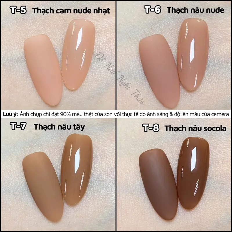 Sơn gel thạch đục lẻ màu RAMYLA 6