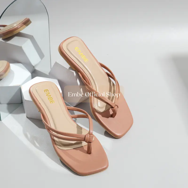 EMBE Diana Sandal Flat Jepit Teplek Wanita 3