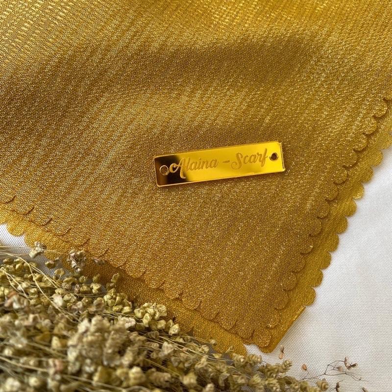 Hijab SEGIEMPAT SHINAR GLAMOUR BY ALAINA SCARF Voal Premium // Exclusive Segiempat Lasercut hijab persegi 1