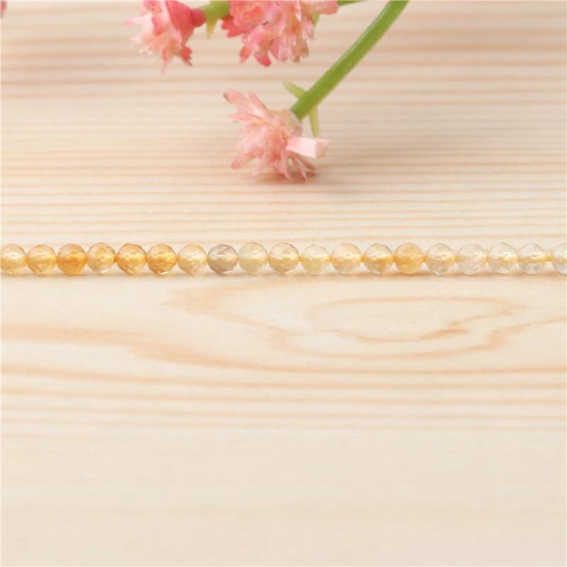 Product Introduction of Natural Stone Garnet Rudy Citrine Malachite Opal Tourmaline  Round Faceted Beads Size 2 3 4MM For Jewelry Making Diy Bracelet 16