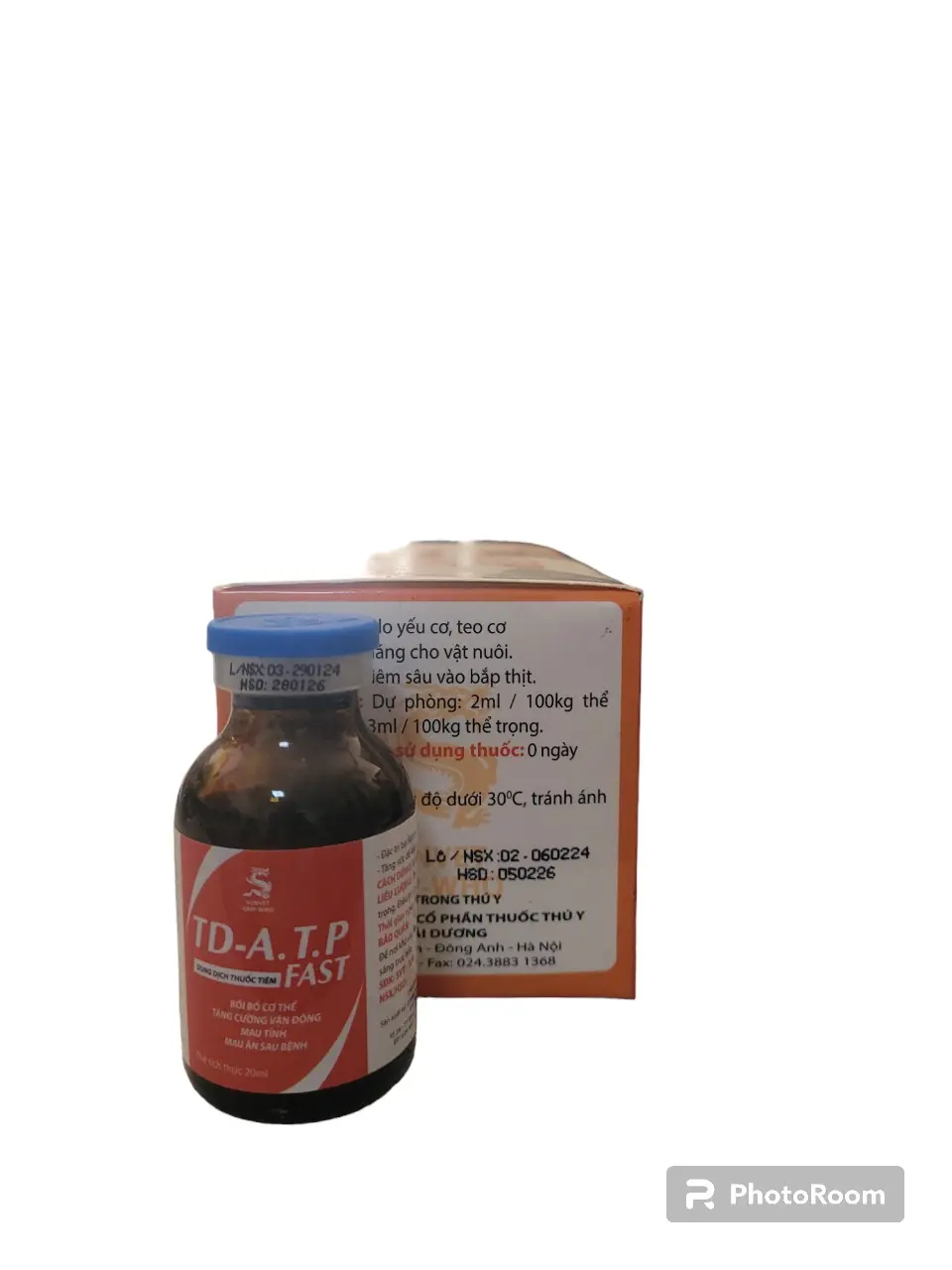 Sản phẩm TD A.T.P 20ml, bồi bổ cơ thể, tăng cường vận dộng