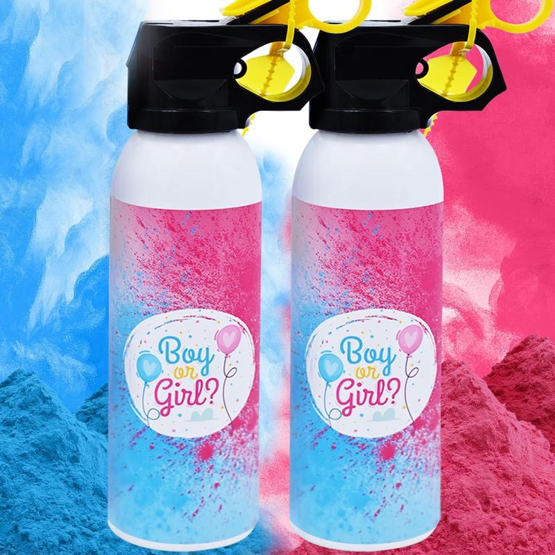 Gender Reveal Fire Extinguisher 2Pack Gender Extinguisher Smoke Powder ...