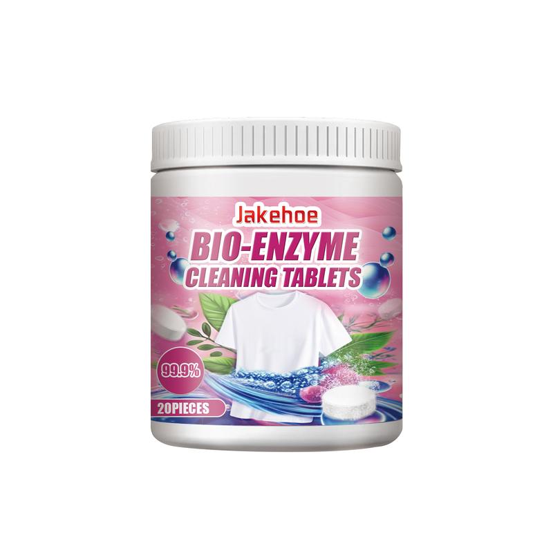 Jakehoe Fabric Decontamination Effervescent Tablet Biological Enzyme ...