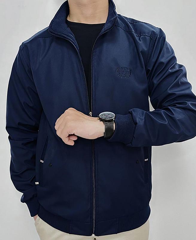 PAZZI STORE Áo Khoác Dù Thêu Logo FS Chất Vải Dày 2 Lớp Sang Trọng Lịch Lãm Tay Dài Sành Điệu Form Dáng Khỏe Khoắn