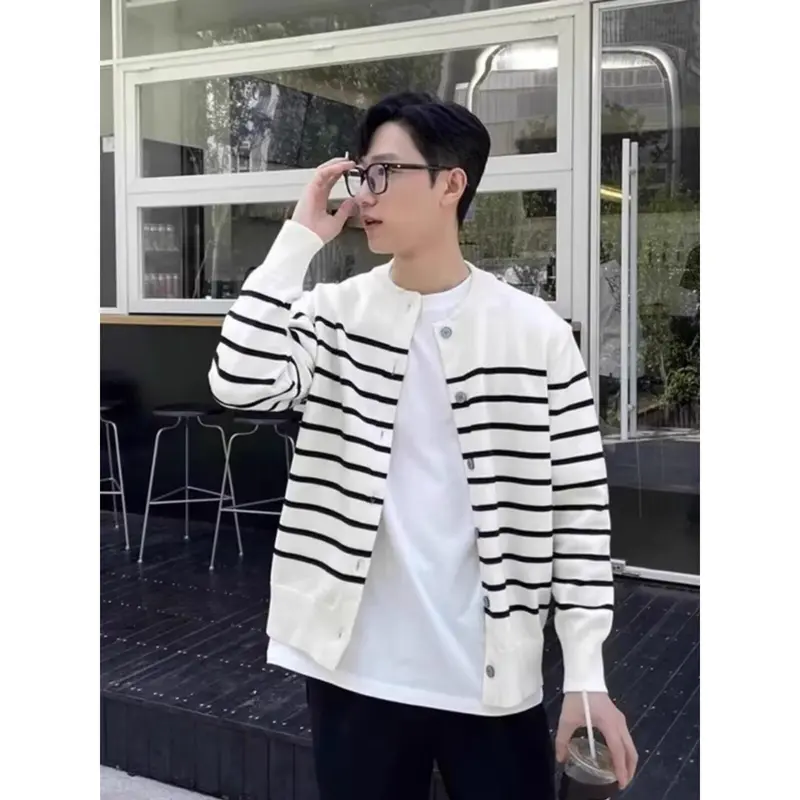 Quần Áo Nam, QQ, Chất Liệu Cotton Nguyên Chất Chất, Áo Sơ Mi Đi Chơi Mùa Thu 2024 Chất Lượng Cao, Áo Khoác Sơ Mi Dễ Phối Đồ Có Sẵn Cả Năm 0
