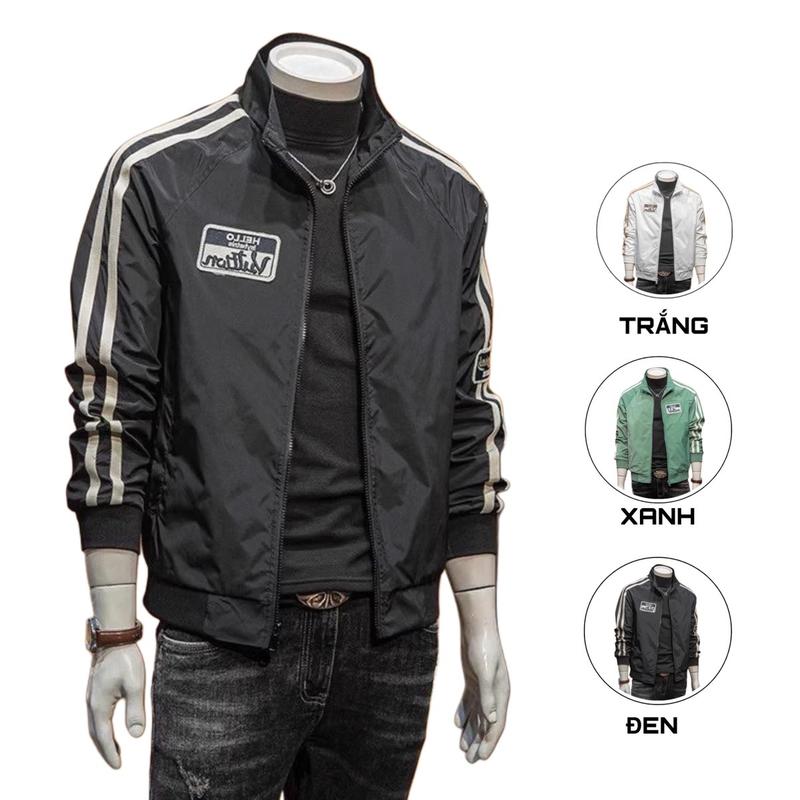 Áo khoác dù nam nữ chất dù 2 lớp mặc bốn mùa - KHÔNG MŨ - MEN VIP FASHION  Menswear Jacket