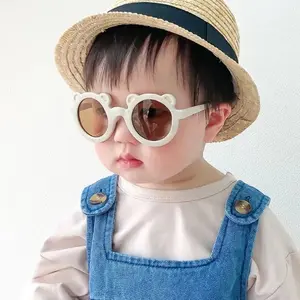 BISA COD F5294 Kacamata Anak Telinga Beruang / Kacamata Anak New Trend / Fashion Anak Terbaru / Kacamata Fashion Anak