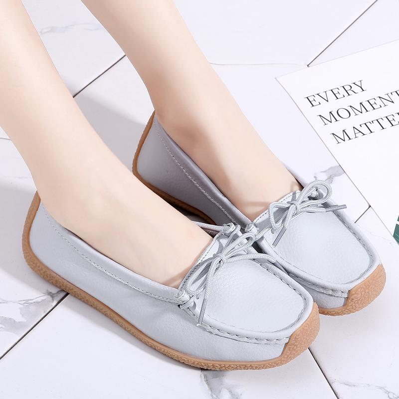Product Introduction of JINTOHO Summer Women Fashion Casual Shoes Leather Slip-on Luxury Lofers Ladies Designer Sneakers Hollow Out Breathable Women Flat Shoes 31