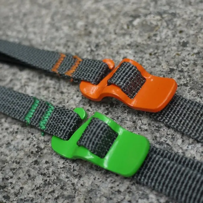 TaffGUARD Strap Pengikat Tas Luggage Camping Hiking Rope with Metal Quick Hook - BC098K 4