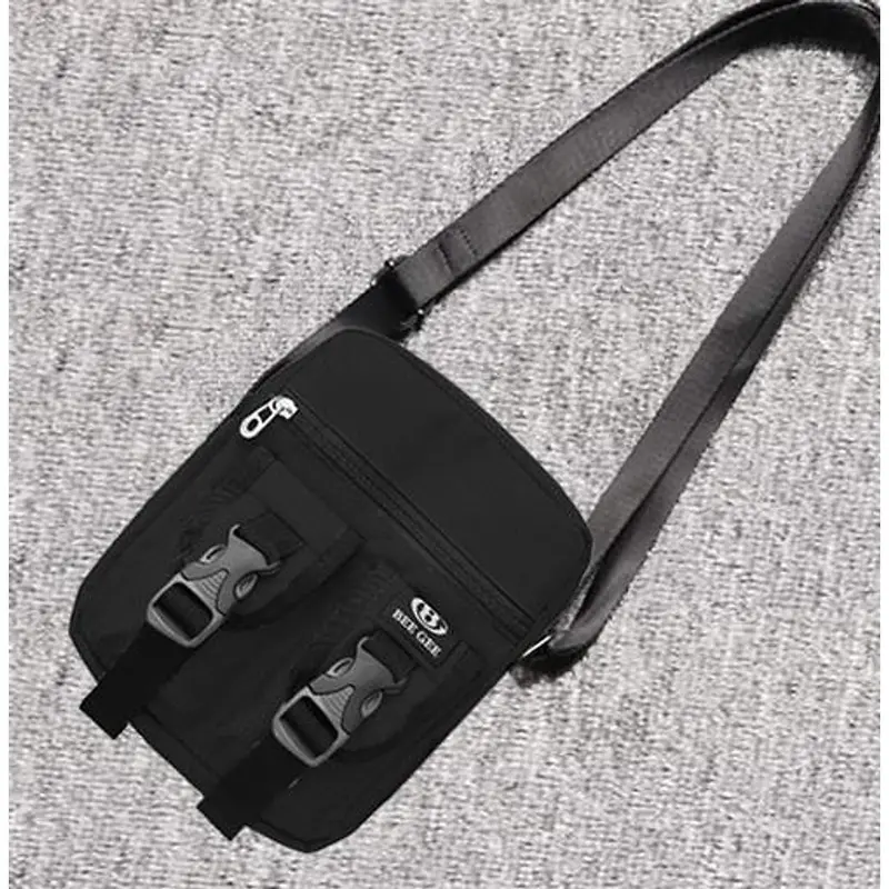 Túi đeo chéo nam nữ unisex Hàn quốc thời trang BEE GEE 080 hot trend 2023 chống thấm nước BGS Bag Đeo Vai Nhung Da 4