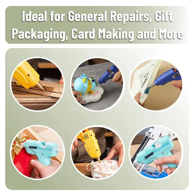 Hot Melt Glue Stick, 7*100mm Hot Glue Stick, DIY Adhesives, Homemade Holiday Gifts, Furniture Restoration, Adhesives 1