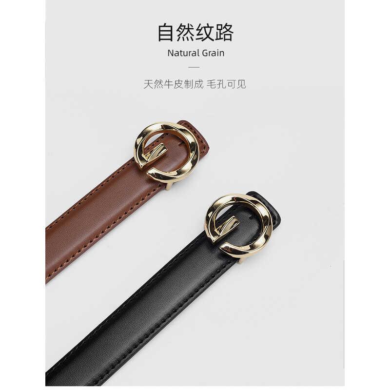 Product Introduction of New Fashion Elegant Belts for Jeans Clothing Accessories Thin Waistband Metal Buckle PU Leather Y2k Belt Women 2024 17