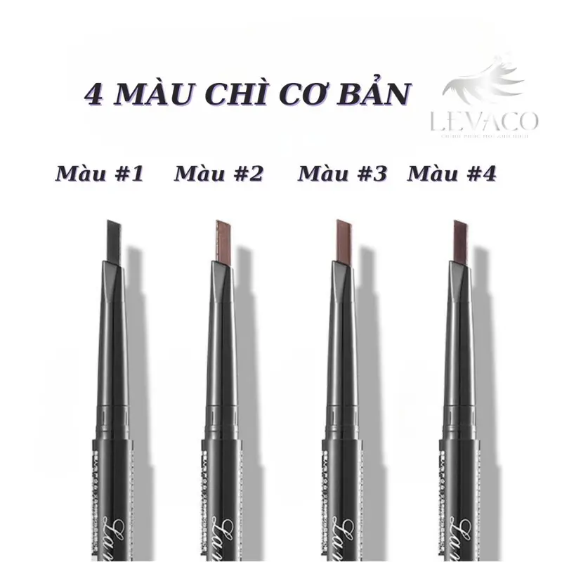 Chì Kẻ Mày Trang Điểm  2 đầu chải mày Dụng Cụ Làm Đẹp Makeup Chăm Sóc Sắc Đẹp Vẽ Lông Mày-CKM06 6