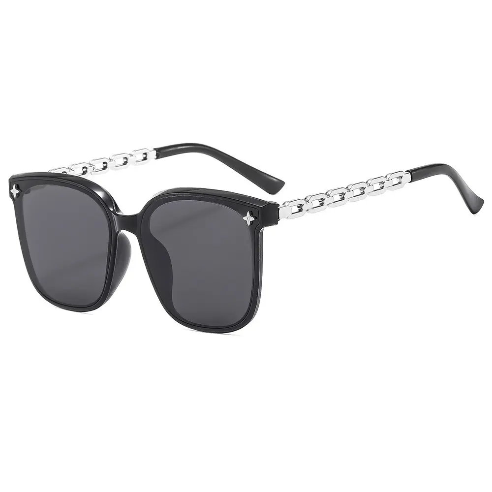 GM Sunglasses Women's New Advanced Sense Makes Face Smaller for Driving Reflective Lenses UV Protection Sun Glasses