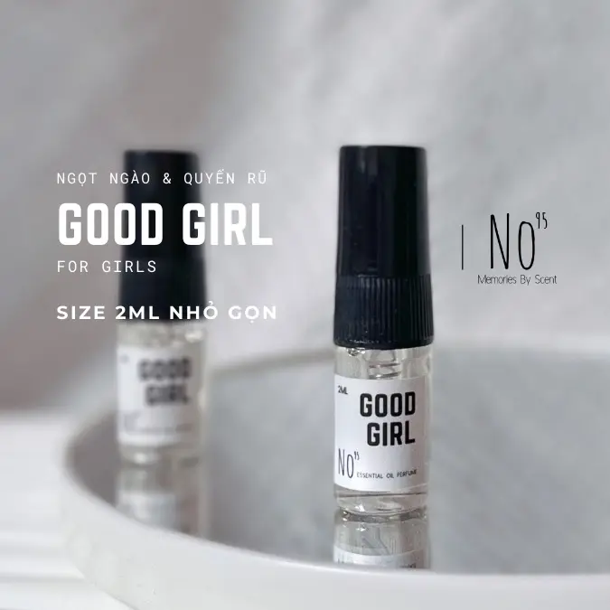 Tinh dầu nước hoa No95 size 2ml Good Girl dành cho nữ, ngọt ngào, quyến rũ Xịt Thơm Perfume Cosmetic