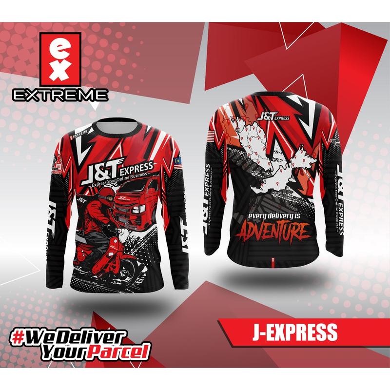 J&T Express Rider Design Sublimation Jersey - TikTok Shop Philippines