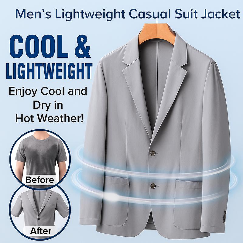 Áo khoác nam Sut phong cách Hàn Quốc, kiểu blazer nhẹ, dáng ôm thời trang, size…