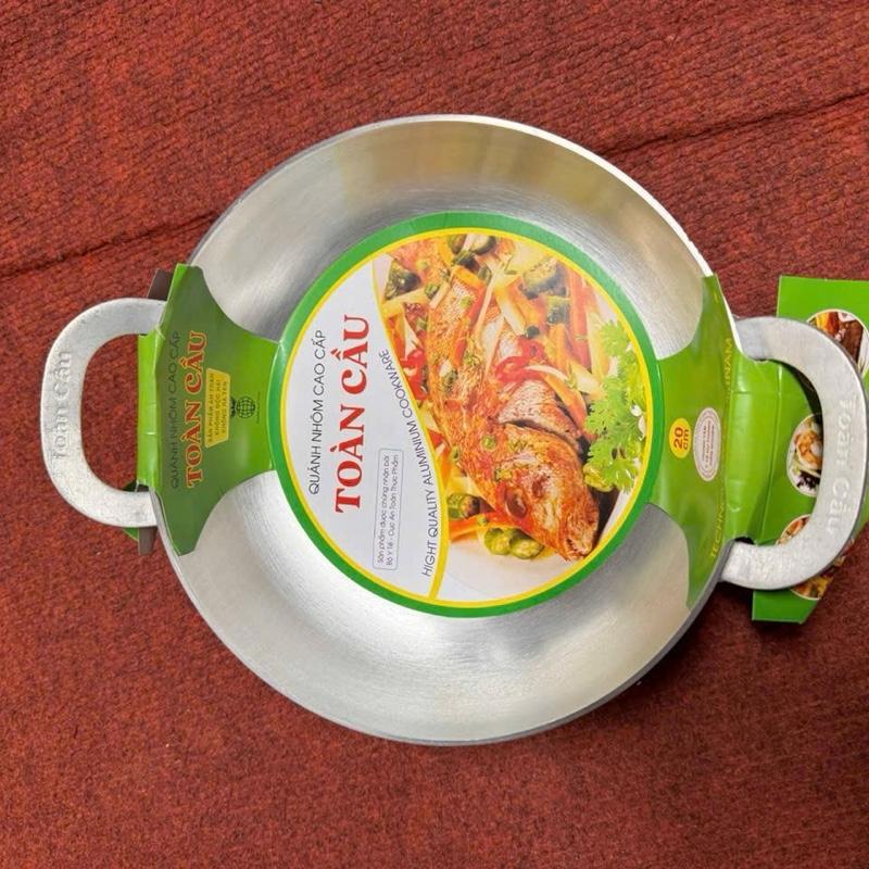 Chảo nhôm toàn cầu đấy bằng size nhỏ
