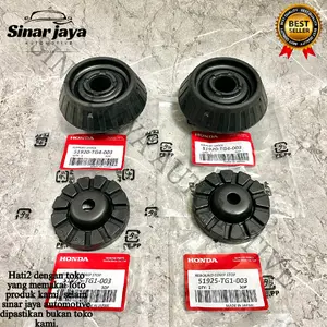 Karet Support Shock & Tatakan Suport JAZZ / CITY / MOBILIO / BRIO / FREED / BRV / HRV  1Set 4Pcs