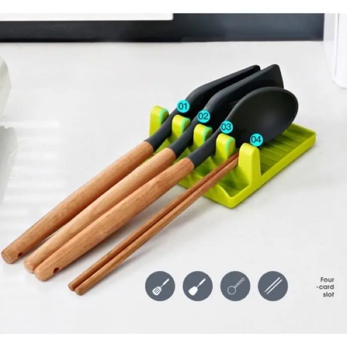 Tatakan Holder Spatula Sendok Sumpit Tutup Panci 1