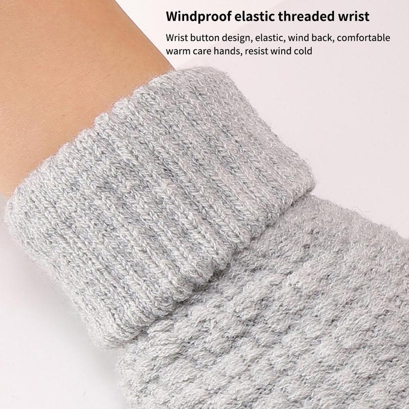 Product Introduction of Kids Winter Gloves, Chenille Knit Kids Gloves With Fleece Lining, Boys Touchscreen Toddler Gloves For Teens, Girls And Boys 10