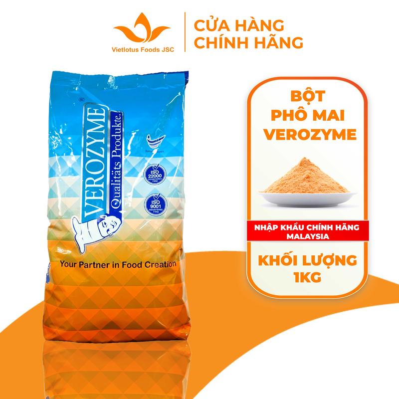 Bột phô mai lắc Verozyme Malaysia - Cheese Taste Blaster túi 1KG Nhập khẩu chính hãng Malaysia Gói