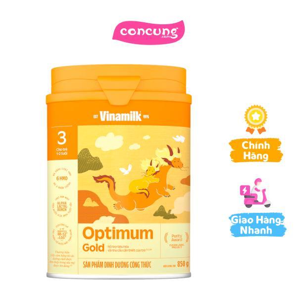 Sữa Vinamilk Optimum Gold 3 850g 1-2 tuổi