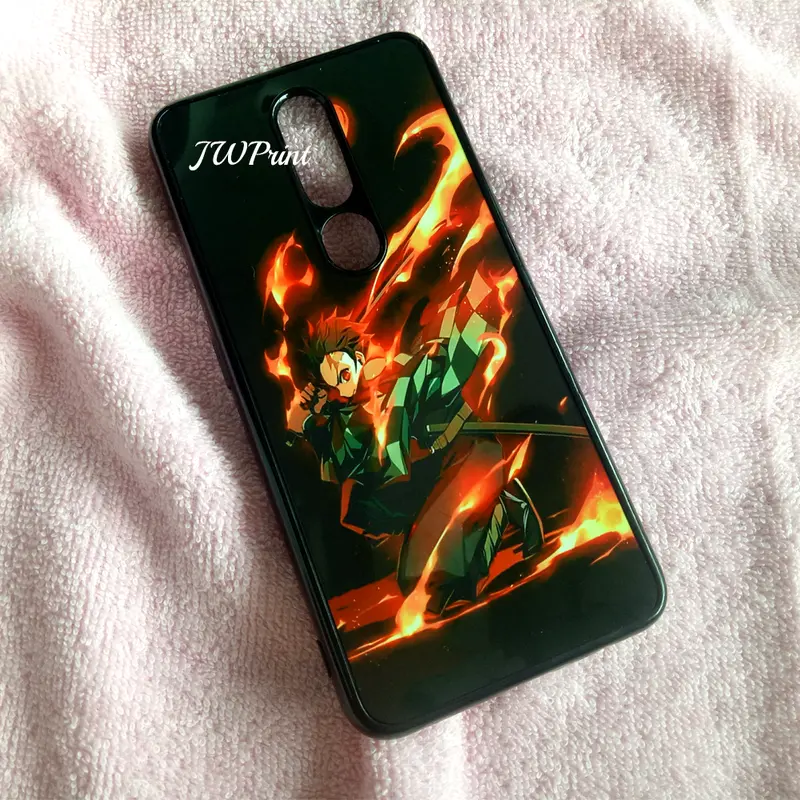 Custom Case Casing Hp Anime Demon Slayer Berbagai Tipe Hp All Type 0PP0 V1V0 X1A0M1 SAM*SUNG 1PH0N3 R3DM1 R3ALM3 1NF1N1X 4