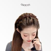 Gambar GOOYNN Set Aksesori Rambut Velvet 10 Pcs/Ikat Kepala Kepang/Bando Beludru Berkualitas Tinggi /Jepit Rambut Beludru/Aksesori Modis Wanita - Merah A dari GOOYNN Kab. Tangerang 5 Tokopedia