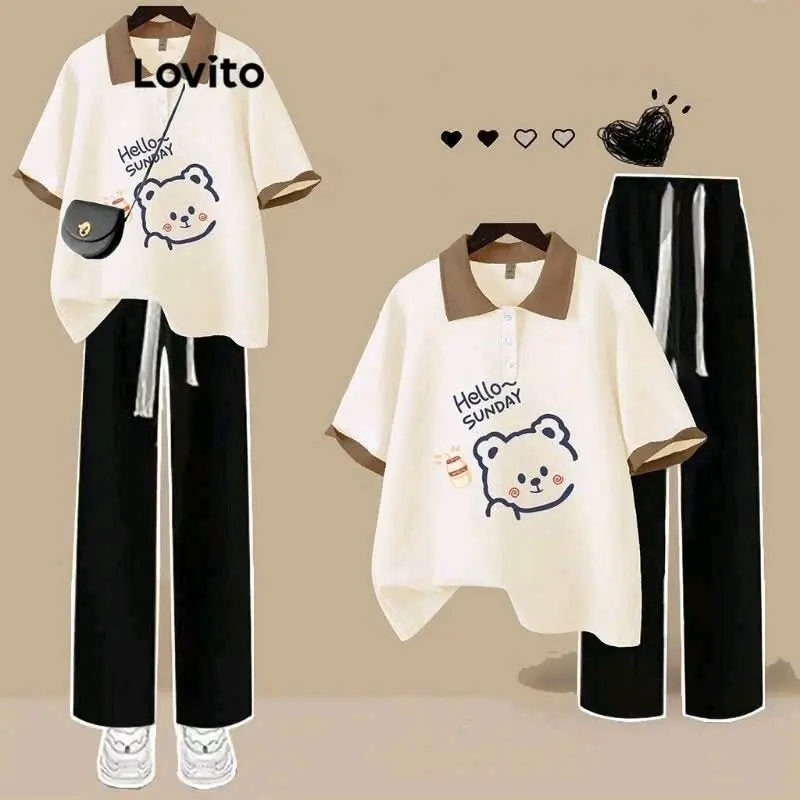 ( lưu ý sét bộ bình dân Mỏng nhưng mát, Không lộ ) Tổng Hợp  Sét Quần Ống Rộng Dây Rút Bản To Mix Áo Phông Polo Có Cổ Cộc Tay Phom Rộng Nữ - Ong Top 1