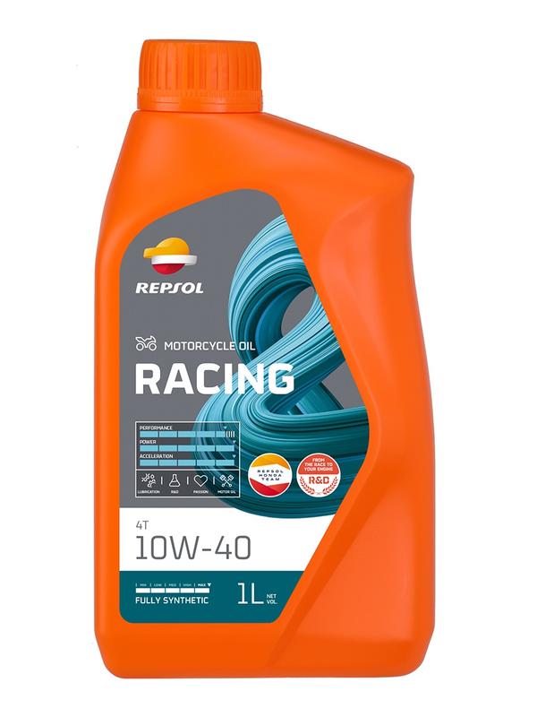 Dầu Nhớt Repsol Racing 10W40 1L nhớt tổng hợp cho xe số, xe côn tay (930010)