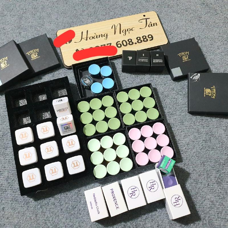  Chĩnh Hãng lơ phấn bida Taom tặng kèm hộp đựng biliards bida Pool 