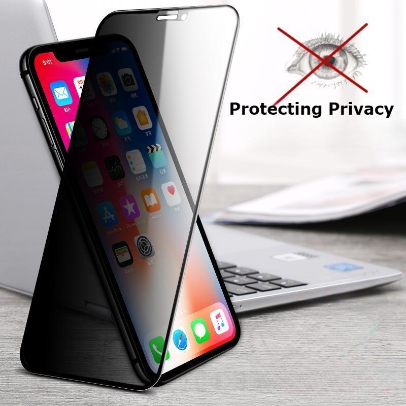 Kính Cường Lực Ngăn Ngừa Nhìn Trộm Dành Cho iPhone 15 14 13 12 Mini 11 Pro XS Max XR X 8 7 6s 6 Plus SE 2020 Kính Bảo Vệ Màn Hình
