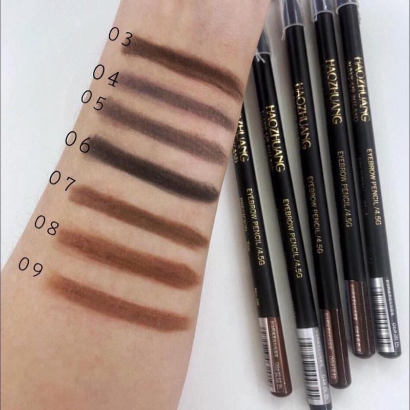 Chì xé kẻ mày Hao..zhu.ang phẩy sợi cứng eyebrow pencil đủ màu