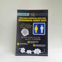 Gambar Poster - 12 Indikator KS Jamban Sehat dari Sahabat Sejasa Kab. Sleman 1 Tokopedia