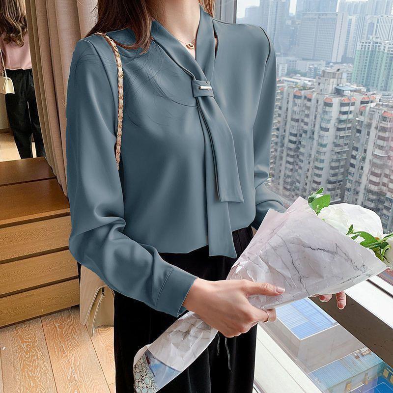Product Introduction of Áo Sơ Mi Voan, Màu Trắng, Áo Sơ Mi Nhỏ Đẹp Phong Cách Pháp, Quần Áo Nữ, Thích Hợp Cho Đầu Xuân Và Mùa Thu, Hàng Mới Về 2025 10