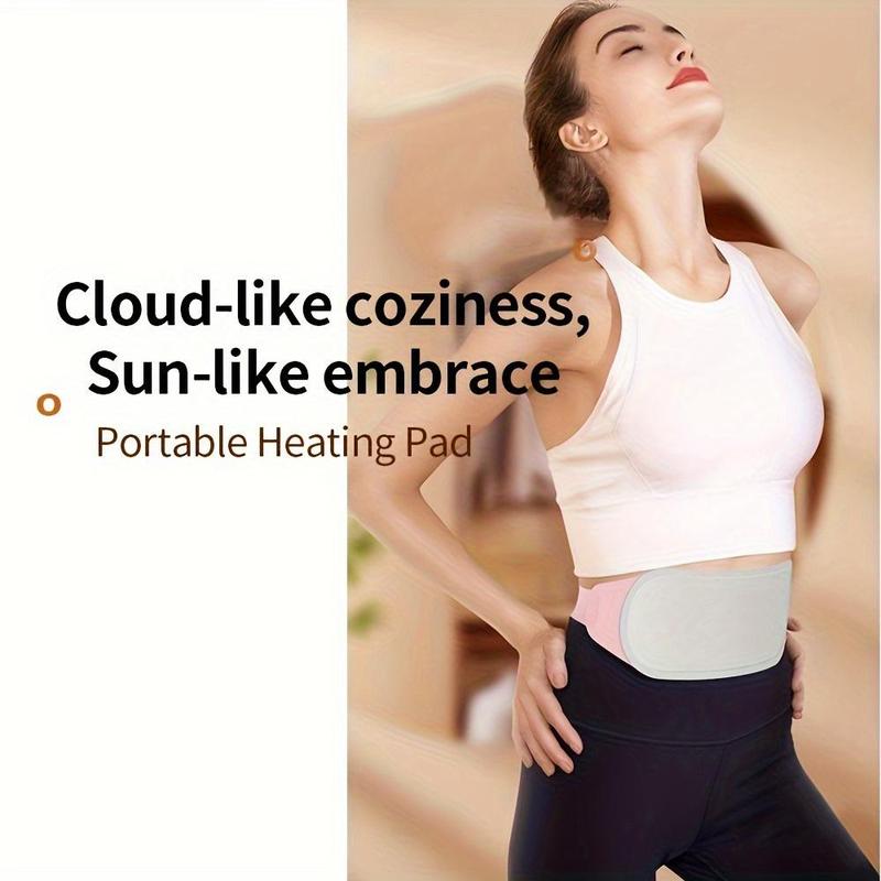 Product Introduction of USB Rechargeable Waist Belt, 2 Counts/set Multifunctional Waist Belt, Women's Abdominal Support Belt, Sports Support for Women 7