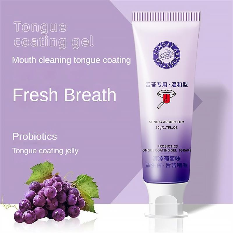 Product Introduction of 【COD】Sunday Tongue Cleansing Gel With Silicone Tongue Scraper Brush Cleaning Set Keep Fresh Breath Oral Care 0
