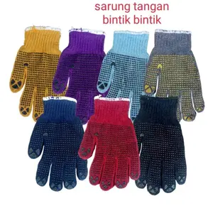 sarung tangan warna anti slip,12 pasang saru g tangan kerja,