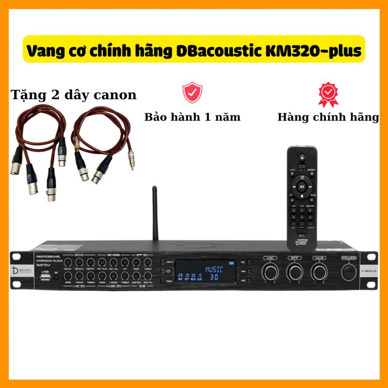 Vang cơ lai số DB acoustic KM 320 PLus , Hàng chính hãng. tặng 2 dây canon