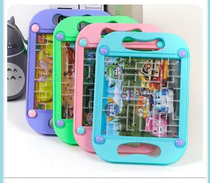 Mainan Balance Ball Maze Board Untuk Anak / Mainan Bola Labirin Keseimbangan Edukasi Motorik Anak