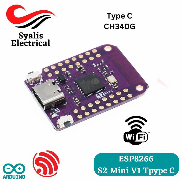 Jual ESP32 S2 mini ESP8266 [Syalis] - Kota Bandung - Syalis Electrical ...