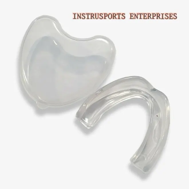 Mouth Piece Silicon and EVA Teeth Protector - for Boxing, MMA, and Other Sports with Free Case