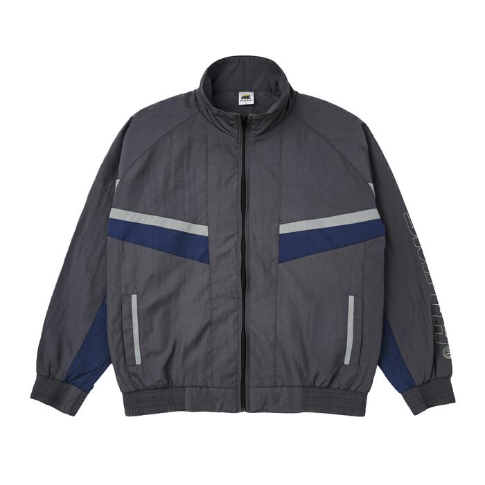 Gambar House of Smith Jacket Cruff Track Jacket Grey N Navy - Jaket Tracktop Pria dari HOUSE OF SMITH Kab. Bandung Tokopedia