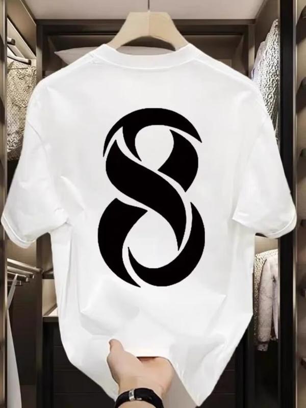 Product Introduction of Short-Sleeved T-shirt Men's Summer New Korean Style Trendy Top Clothes Ins Trendy Brand Loose Cotton T-shirt 2