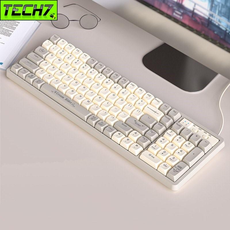 Bàn Phím Cơ Gaming dây usb GK102 Hotswap chống ồn cho máy tính laptop